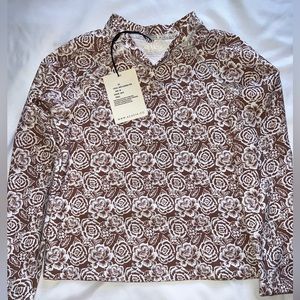 Acacia Honey with tags longsleeve swim shirt little girl size medium 3-4 years